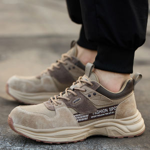 Septy Shoes Sepatu Safety Boots Pria Trekking Ujung Besi Kantor Kerja Proyek Olahraga Pendek Anti Paku Keren Kuat 432