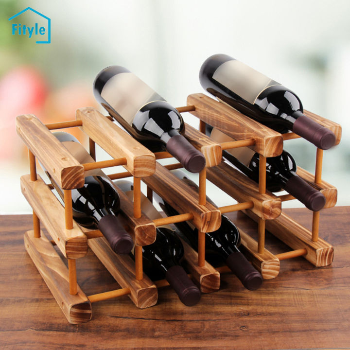 Fityle Freestanding Wine Storage Rack,Liquor Holder,Wine Bottle Holder