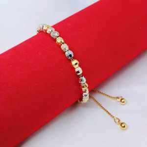 Gelang Serut Wanita Aksesoris Fashion Awet Tahan Lama Anti Karat Cocok Untuk Harian G2-3D