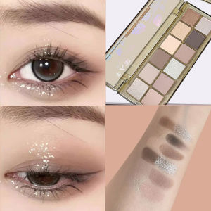 12 Colors Vintage Tone Matte Eyeshadow Palette Waterproof Dark Smoky Makeup Nude Eye Shadow Palette Makeup Set