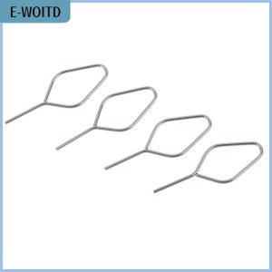 【E-WOITD】 10PCS Universal Metal Phone Sim Card Tray Pin Eject Removal Tools Needle Opener