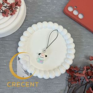 Bandul Bandol SANRIO Lanyard Tali Gantungan Gelang Strap HP Phone Charm Handphone Device Kamera Handmade Macaron Candy Lanyard Full Warna Korean Style Black Pink Estetik Bracelet Beads Hello Kitty Cinnamoroll Pompompurin My Melody Kuromi Pochacco