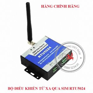 Bộ điều khiển từ xa qua sim điện thoại 1 kênh RTU5024 MIỄN PHÍ cước cuộc gọi
