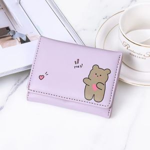 Z.L075 Dompet Wanita Dompet Wanita Lucu Dompet Lipat Korea Baru Dompet Wanita Kecil Impor D245