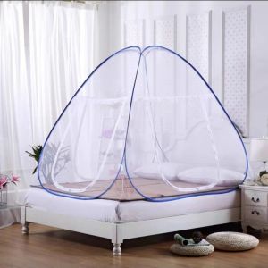 มุ้งกันยุง มุ้งเต้นท์ กันแมลง กันยุง 3.5ฟุต 5ฟุต 6ฟุต ตมุ้งกันยุงพร้อมซิปติดตั้งด้านล่างเพื่อป้องกันเด็กตกจากเตียง