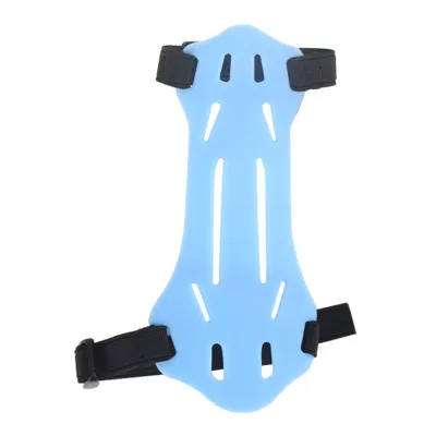 Archery Arm Guard Adjustable 2 Straps Buckles Soft Rubber Archery Arm Guard Kids Youth Quick Wearing Flexible Archery Armguard Childrens archery arm