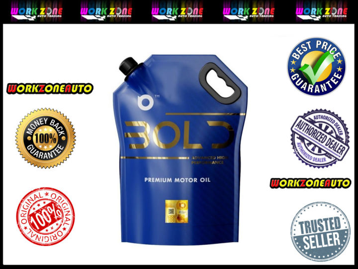 Bold 10w30 4L/3L Semi Synthetic SN Engine Oil Car Lubricant 10w30