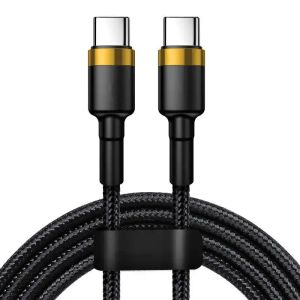 120W Type C Fast Charging Cable For Xiaomi iPhone 15 16 17 Pro Max S25 S24 Usb C To Type C Mobile Phone Cables