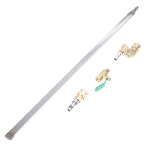 60cm Radiator Cleaning Tool With 6 Hole Fan Sprayed Nozzle & 180 Degree Swivel Quick Connector For High Pressure Washers