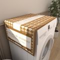 Fully Automatic Platen Washing Machine Cover Waterproof Prevent Bask In Cotton And Linen Universal Dustproof Towel Sets Of Refrigerator Microwave Oven. 