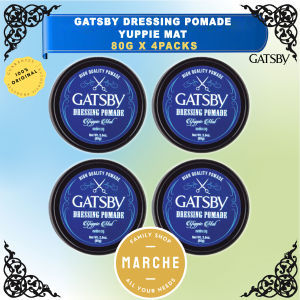 4X GATSBY Dressing Pomade Yuppie Mat 80g #Marche Family Shop#