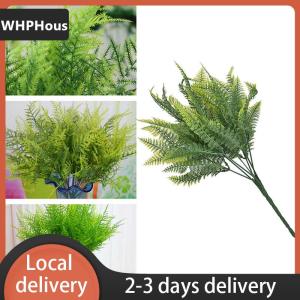 [COD] WHPHous Ship within 24 hours 7 Branches Artificial Asparagus Fern Grass Plant Flower Home Floral Accessories