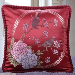 European Pillow Cover / Sarung Bantal Sofa Mewah Premium Emboss Tebal