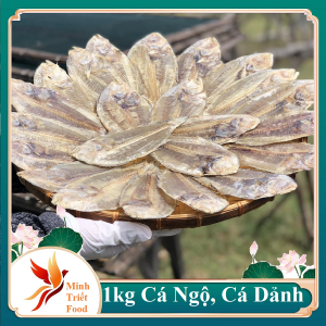 1kg Khô Cá Ngộ (Cá Dảnh) Loại Nhỏ Ngon Nhiều Con Nấu Nước Dùng Chuẩn Vị Người Hoa- ĐẶC SẢN MINH TRIẾT