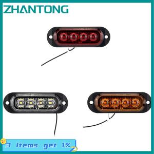 ZHANTONG 12V 24V Truck LED Side Marker Light Car Trailer DOT E8 Mark Reflector Van Clearance Lamp For Lorry RV Bus Boat