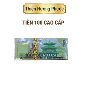 Tiền 100 đẹp cúng vong linh