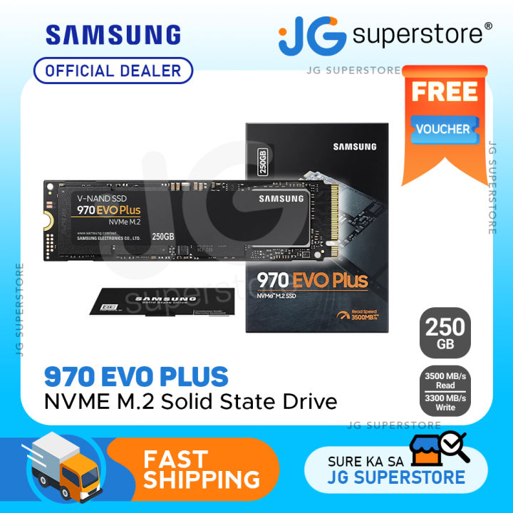 Samsung 970 EVO Plus NVMe PCIe Gen x4 SSD Solid State