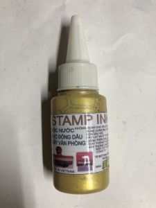 MỰC ĐÓNG DẤU TRÊN GIẤY TỜ VĂN PHÒNG 350ML DÙNG CHO DẤU LẬT VÀ DẤU CHẤM ĐÓNG