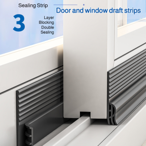New window seals Sliding window slit draft protection Sound insulation strips Draught protection strips for doors and windows