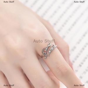 [COD] Auto Stuff แหวนอะนิเมะ Tian Ci Gufu แหวนคู่รักแบบปรับได้ใช้ได้ทั้งชายและหญิงของขวัญเครื่องประดับ