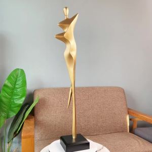 Ornaments Decor Show Piece For Home Decoration Living Room Decoration Items Home Decor Modern Minimalistic Abstraction Characters Slender High-End Entry Lux Living Room Art Floor Home Decoration Items Living Room Floor-standing decoration 27