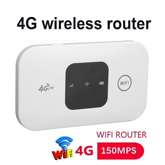 Portable 4G LTE Modem Router with SIM Card Slot | Lazada