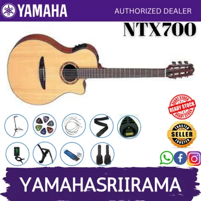 Yamaha NTX700 40 APX Solid Spruce Acoustic Electric Guitar With Pickup Natural (NTX 700)