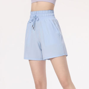 312Womens Athletic Shorts Loose Long Shorts High Waisted Running Shorts Pockets Sport Shorts Gym Workout Shorts