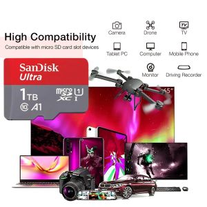 SanDisk Ultra Micro SDXC A1 Series UHS-I Class 10 up to 150MB/s 128GB 256GB 512GB 1TB SDSQUA4 Memory Card