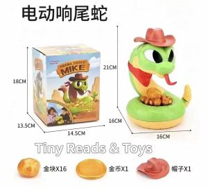 【SG Stock】Electric Rattlesnake Jake Prank Board Game Fun Interactive Party Trick Toy