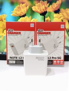 Batok Adapter RDMI NOTE 12 PRO 5G 280W Fast Charger Support Fast Charging