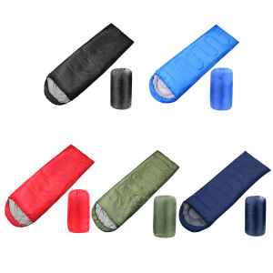 Homempire Envelope Folding Outdoor Camping Sleeping Bag Ultralight Warm Sleeping Mattress Warm Hiking Blanket with Storage Bag