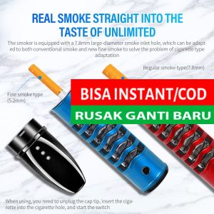 (COD) Asbak Tanpa Asap Ashtray Portable Ash-free Filter Ash tray