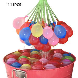 111pcs Water Balloons: The Perfect Summer Water Toys for Outdoor Games & Pool Parties!