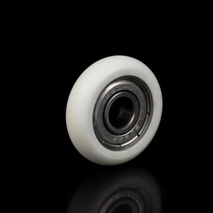 8x30x8.5mm POM Nylon Round Roller Wheel with Bearing Pulley - Ideal for Conveyor Systems & Packaging Equipment