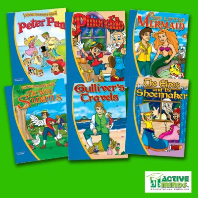Storybooks - Classic Tales Collection (6 Books) by ACTIVE MINDS
