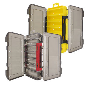 12 14 Compartments Fishing Tackle Box Double Sided Durable Fishing Tools Baits Container Skillful Lure Storage Box