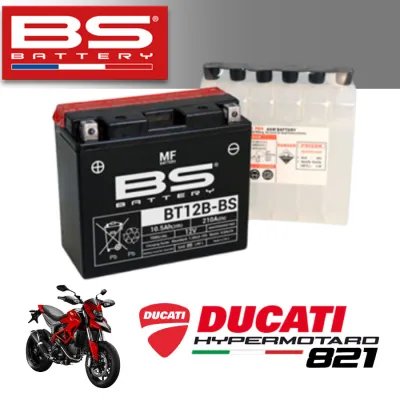 Bình ắc quy BT12B-BS dành cho xe DUCATI HYPERMOTARO 821