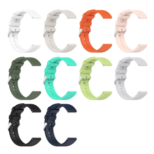 Soft Silicone Wriststrap Replacement Quick Release Bracelets Smartwatch Band Breathable Belt Straps for Watch X2 Mini