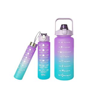 🇸🇬Koala Home🔥Water Bottle Cup with Straw Large Capacity Plastic Water Bottle 2000ML | Buy 1 Get 2 Free