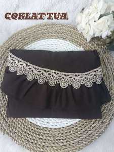 Hijab / Jilbab / Bergo / Kerudung / Khimar Instan Jersey Renda / Model Bergo Serut Renda Rempel Renda Terbaru TermurahTerjangkau dan Terlaris Kerudung Wanita/ Muslimah Hijab.Bisa COD