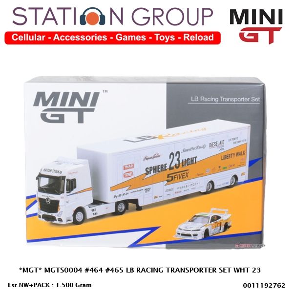 MINI GT LB Racing Transporter Set