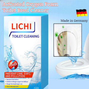 German Toilet Bowl Oxygen Foam Stubborn Stains Magic Tool Anti-Bacterial Toilet Bowl Cleaning Foaming Powder Toilet Bowl Cleaner