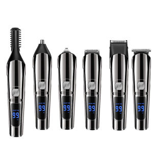 6in1 Hair Trimmer Hair Clippers Hair Shavers Nose Grooming Groomers Hair Men Styling Hair Styling Set