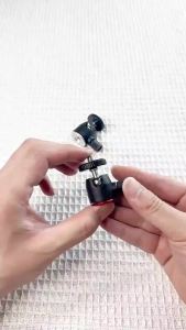 AEMetal Gimbal Universal 360° Rotating mobile phone digital camera tripod accessories 1/4 Screw interface
