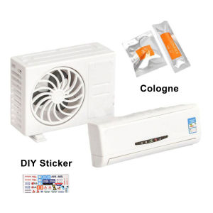 HLINKEY (Malaysia Stock)Solar Car Air Freshener Air Conditioner Shape Creative Car Fragrance Vent Clip Essential Oil Diffusers Aromatherapy