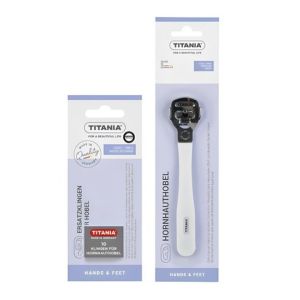 Titania Concutter Foot Callus Remover Set – Professional Pedicure Tool for Smooth Feet