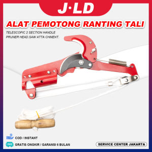 JLD Alat Pemotong Ranting Tali Gunting Dahan PlusTali Tarik Potong Ranting Tree PrunerSawMultifungsi