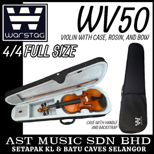 Warstag WV50 Violin with Triangle Case Bow and Rosin 4/4