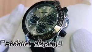 Cross-border bestseller Kingston wristwatch high-end multifunctional sports watch mens watch wholesale waterproof quartz watch